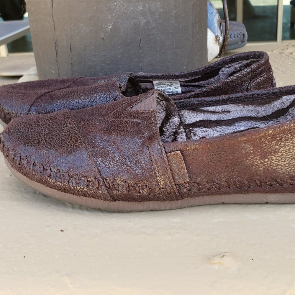 Brown Loafers/Flats - Bobs from Sketchers - Size 7 - Picture 2 of 8